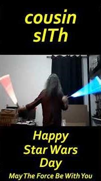 STAR WARS freestyle dance lightsaber spinning to Mandalorian Theme by Ludwig Goransson.