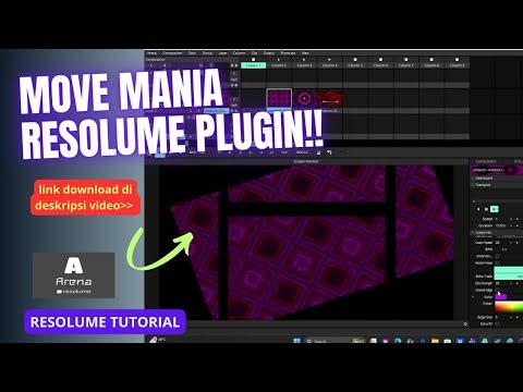 Move Mania Resolume Plugin || Resolume Tutorial