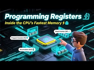 The Fastest Memory Inside Your CPU ⚡ | Programming Registers Explained