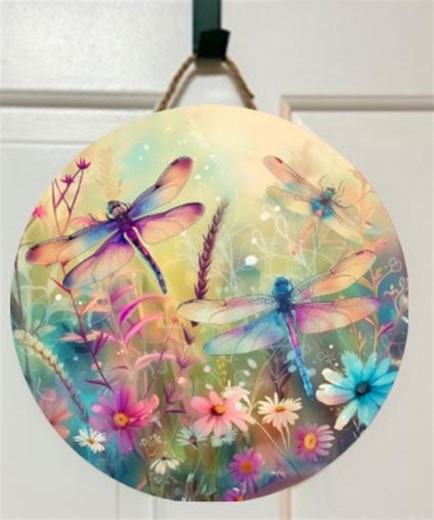 Round Wood Sign - Etsy