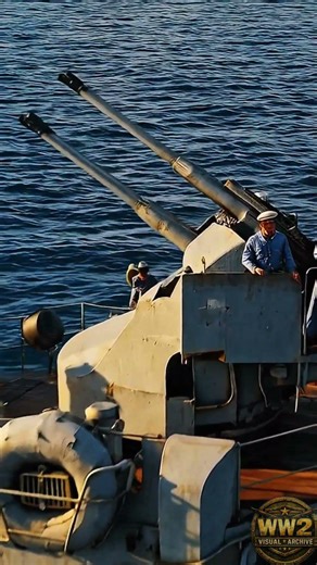 SM‑20‑ZIF1 — The Soviet Quad 45mm Naval Anti‑Aircraft Mount Firepower — WW2 in Colors