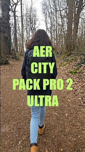 🌲 Aer City Pack Pro 2 Ultra – How It Fits on a Female in the Forest! 🎒