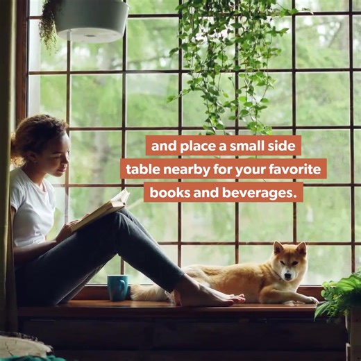 DIY reading nook project! Transform a corner into your own literary haven. Who's ready to curl up with a good book? #readingretreat #reading #lovetoread #booklover #homeinspo | Linda Feinstein Homes