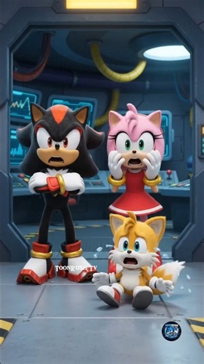Sonic Accidentally Turned Tails Into a Baby! 😂👶 #sonic #funny