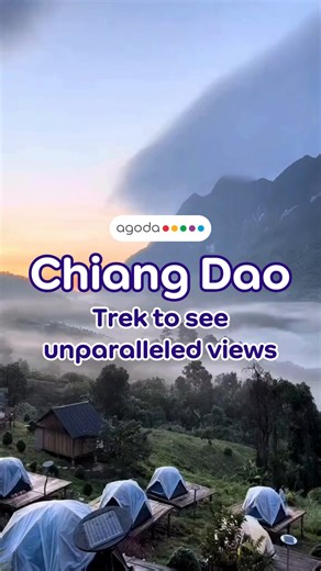 Looking for something new to do in Thailand? 👀 Visit Chiang Dao and trek through ancient opium trade trails, see the famous Pang Tad waterfall, and unparalleled views of the third highest mountain in Thailand, Doi Luang! ⛰️ Well, interested yet? 😜 PLUS get an extra 10% off your trip! Use the code: AGODA10 on the Agoda app or click the link in bio See the world for less with agoda.com ✈️✨ 📸: IG @ _1437.n #Agoda #SeetheWorldforLess #TravelInspo #ChiangDao #Thailand #PangTadWaterfall #DoiLuang #