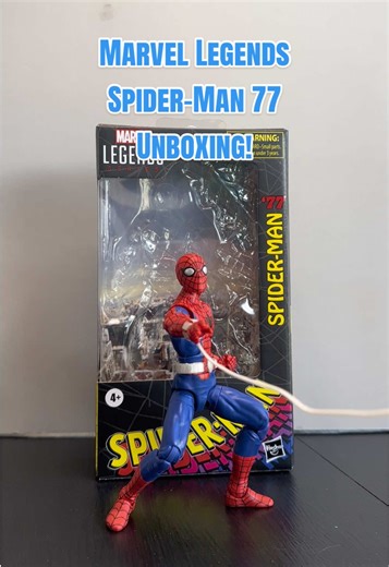 Marvel Legends Spider-Man 77 Unboxing Experience