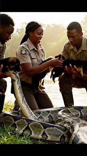 python attack baby goat #python #shortvideo #shorts