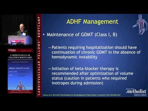 Acute Decompensated Heart Failure (Jessica Brown, MD)