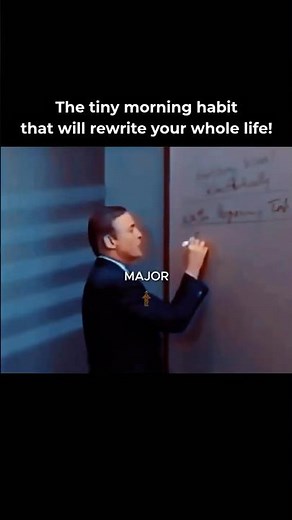 The Tiny Morning Habit That Creates Massive Success ✨ | Rewrite Your Goals Daily