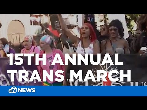 Thousands kick off Pride weekend at 15th annual Trans march in SF