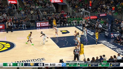 Two-Point/Three-Point Field Goal: Celtics @ Pacers