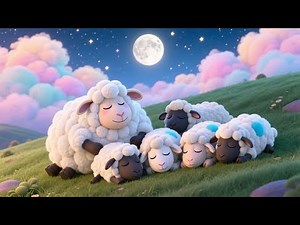 Let’s Count Sheep and Fall Asleep! | Soothing Sleepy Time Song for Kids | Nursery Rhymes & Songs