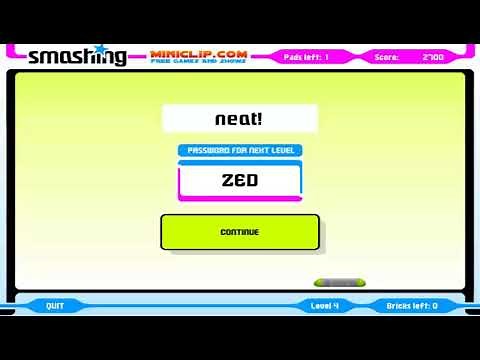 Miniclip: Smashing (Flash Game): Level 1-16