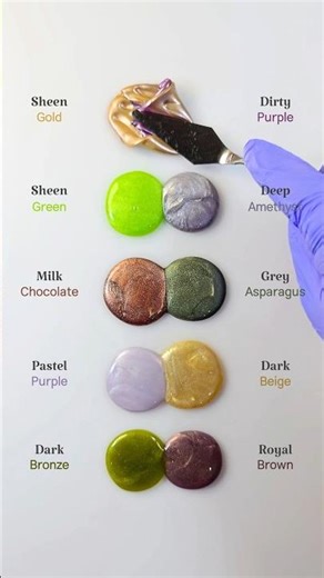 Mixing 10 Vibrant Slime Colors to Create 5 Stunning Slime Shades 😍🌸 #colormixing #paintmixing #asmr