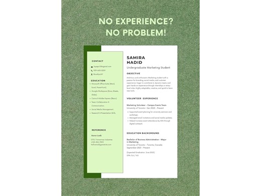 Modèle de CV étudiant moderne : CV sans expérience, modifiable dans Canva, compatible ATS - Etsy France