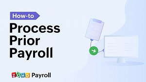 How to Process Prior Payroll in Zoho Payroll