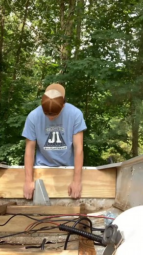 Pt13 filling holes #boat #provolone | Ian Goodwin