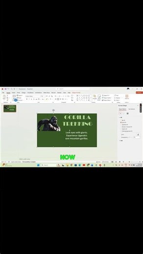 Create STUNNING PowerPoint Animations in Seconds! Gliding text MORPH trick