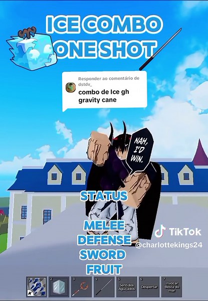 Blox Fruits Combo Guide: Ice, Gravity Cane, Godhuman