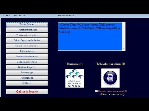 Pack Paie JBS/IR-EDI