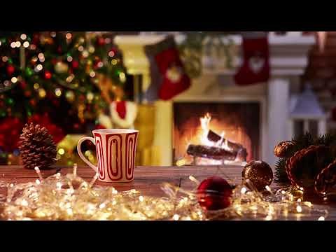 Beautiful Christmas Music With Fireplace🎄 Relaxing Christmas Classic Music🎄 Christmas Ambience