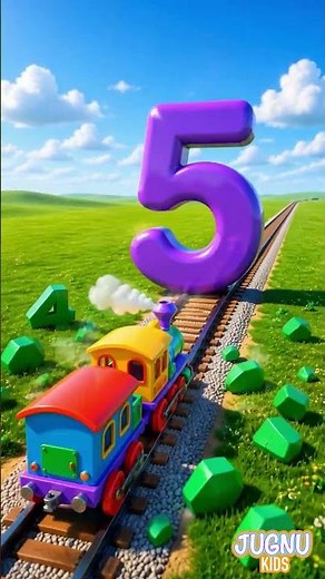One Two Three | Learn Number 1 to 10 | Toddler songs & Nursery Rhymes | Jugnu kids #shorts