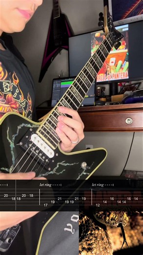 Floods (Outro) TAB - Pantera #guitar #metal #pantera #dimebagdarrell #guitarist #guitartabs #fyp