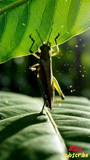 Grasshopper Metamorphosis #aivideo #grasshopper #ai