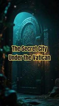 The Secret City Under the Vatican #facts #terrifyingtales #historyshorts