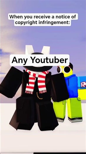 Every YouTuber's Problem #roblox #memes #robloxanimation #gubby #copyright #роблокс #мемы #анимация