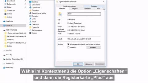 So verschieben Sie den Ordner Eigene Dateien