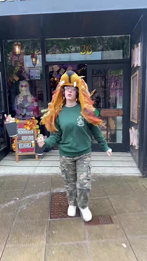 They must have used Floo Powder. #harrypotter #fyp #thelonelybroomstick #viral #falkirk