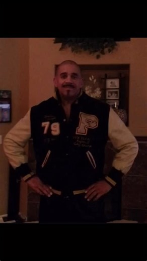 My High school letterman's jacket. #petersonhighschool 🏀🗑️ | The WWE Godfather