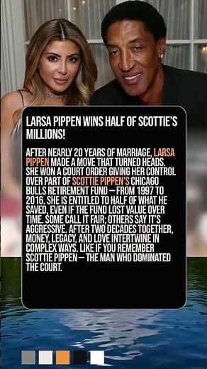 Larsa Pippen Wins HALF of Scottie’s Millions! 😱💥
