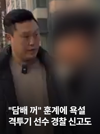 비행 청소년 훈계 사건: 격투기 선수와 방송인의 이야기
