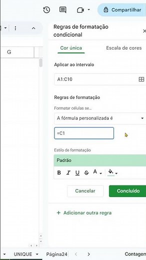 Advanced Formatting in Google Sheets