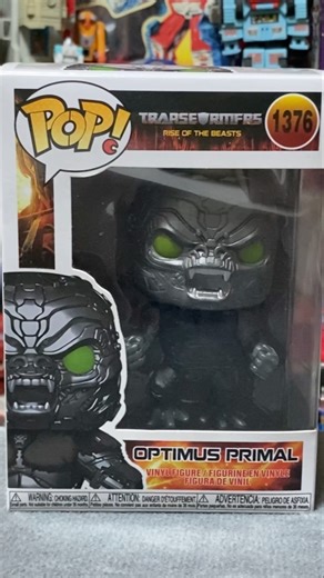 TF ROTB: Optimus Primal Funko Pop Bootleg 📦😉 #shorts #transformers #optimusprimal #funkopop #toys