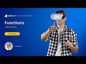 Scapula Anatomy | Functions | Upper Limb Bones | V-Learning™