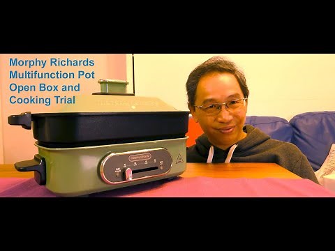 Morphy Richards Multifunction Pot Open Box and Cooking Trial (feat. BBQ Pork)
