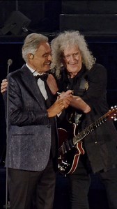 176K views · 16K reactions | Brian May & Andrea Bocelli performing a very special version of ‘Too Much Love Will Kill You’ live at Teatro del Silenzio ‘25 | Andrea Bocelli | Facebook