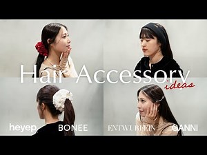 [Elegant & Cute] This season's hottest hair accessories