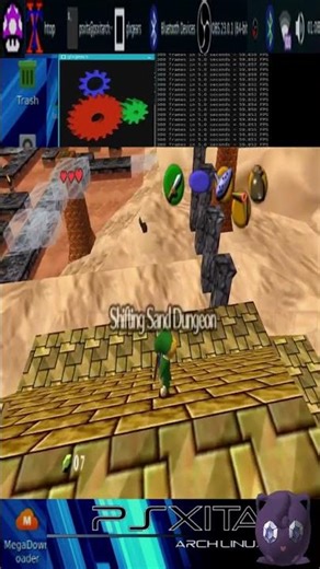 zelda x sm64 shifting sand land pc port part 17 #shorts