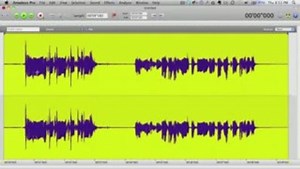 Normalising a sound with Amadeus Pro