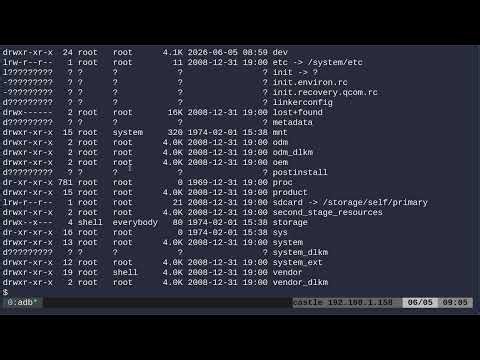 Configuring Your Android Shell through ADB