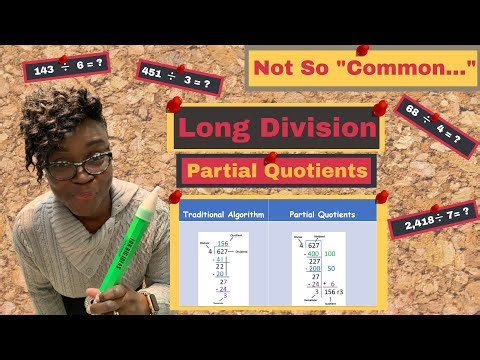 Long Division Using the Partial Quotients Strategy