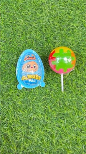Lababu unboxing with roll cube lollipop 😍#shorst #cube #labubu #lollipop