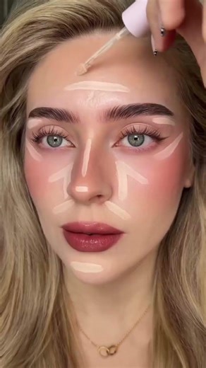 Trying a Chinese highlighting #beautytips #dailymakeup #makeup