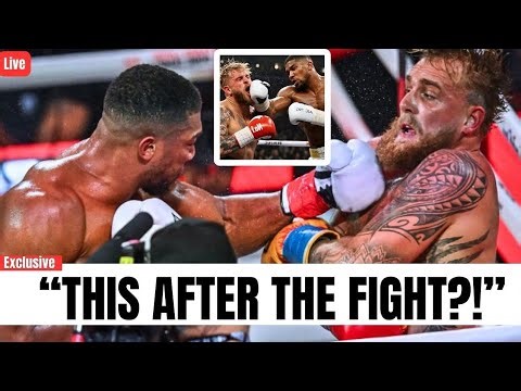 LAST 48 Hours to Watch Anthony Joshua vs Jake Paul EPIC Fight Reaction