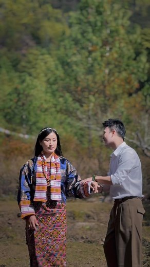 146K views · 4.8K reactions | I took my Time Machine, met Ashi Cheten Zangmo, and sang ‘Soo Meto Dumra’ for her. Me from another era, her in traditional dress ✨ What do you think of this time-travel moment? lol @namkhalhamooffical 覆 @Pema Noktong Tshomo  In the making of “Ashi Nangsa “ #Foryoupage #bhutanesemuser #trending #metodumra #kaldendorji | Kalden Dorji | Facebook