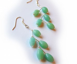 Head Pin Branch Earrings